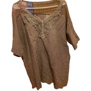 Women's green blouse